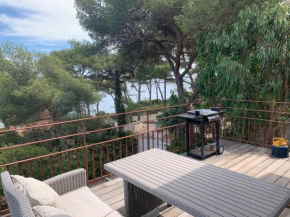 haut de villa Fabregas vue mer